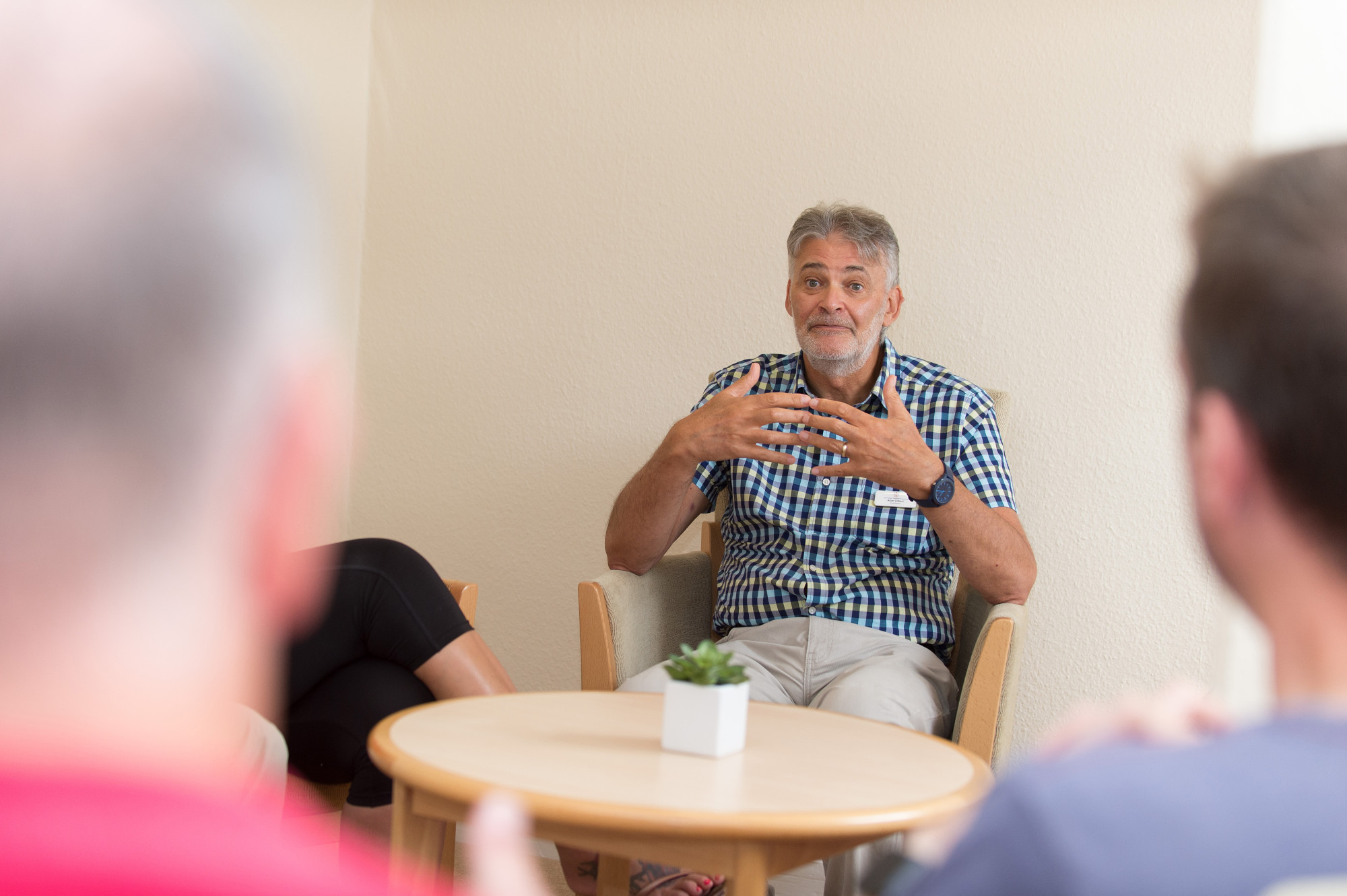 A programme of psychological support is available